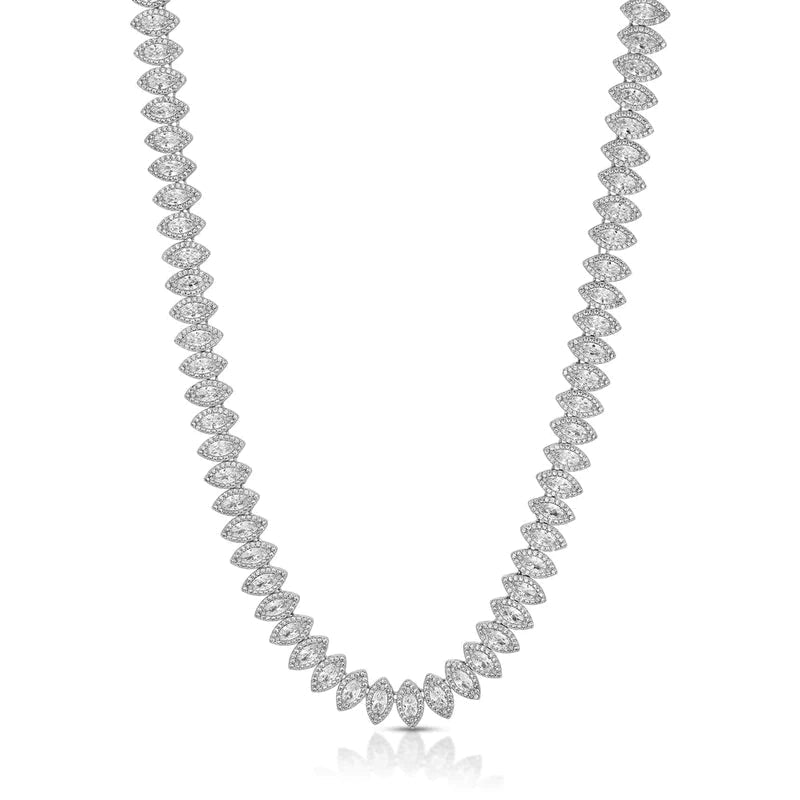 10mm Marquise Cut Necklace - Exclusive Jewels