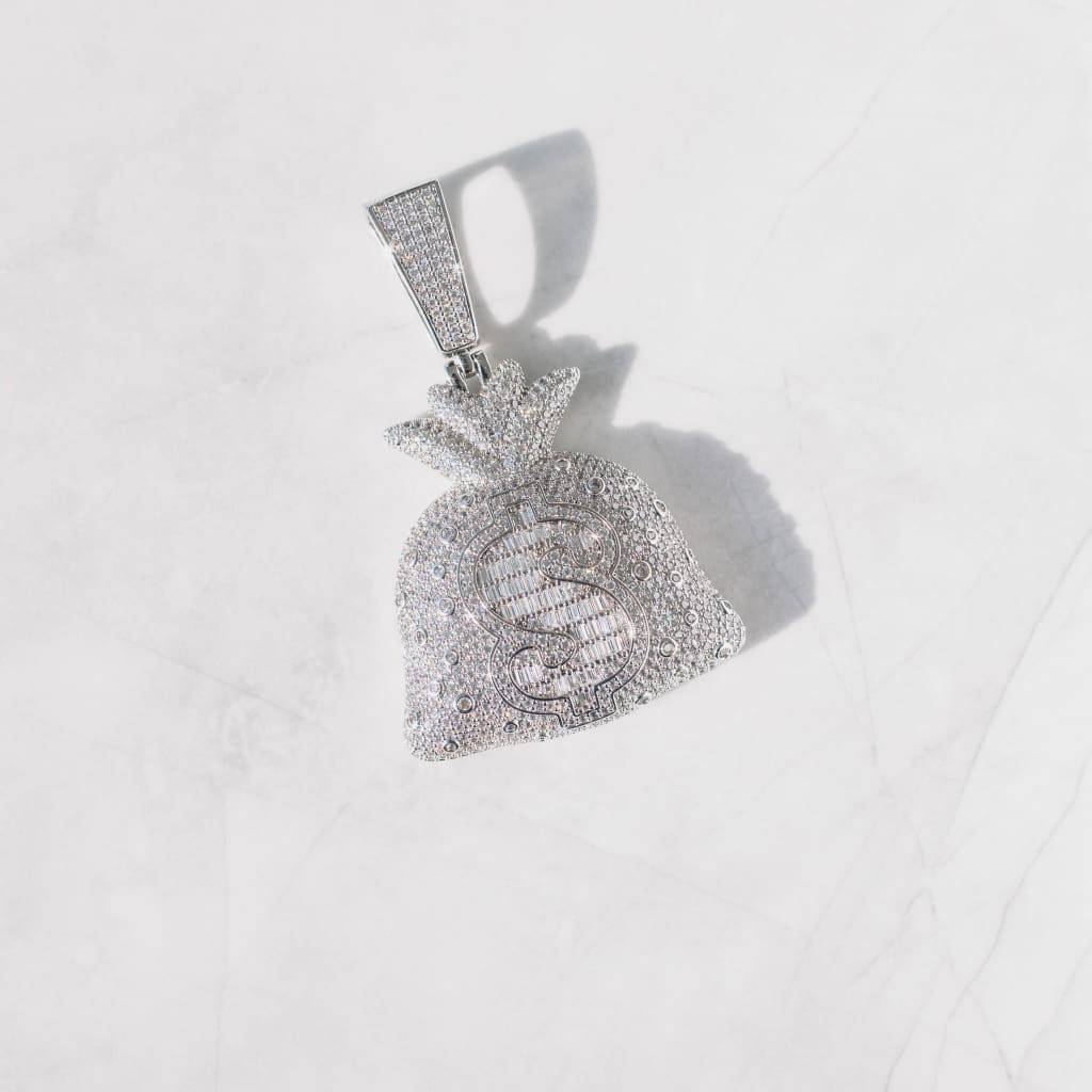 Money Bag Pendant Necklace - Exclusive Jewels