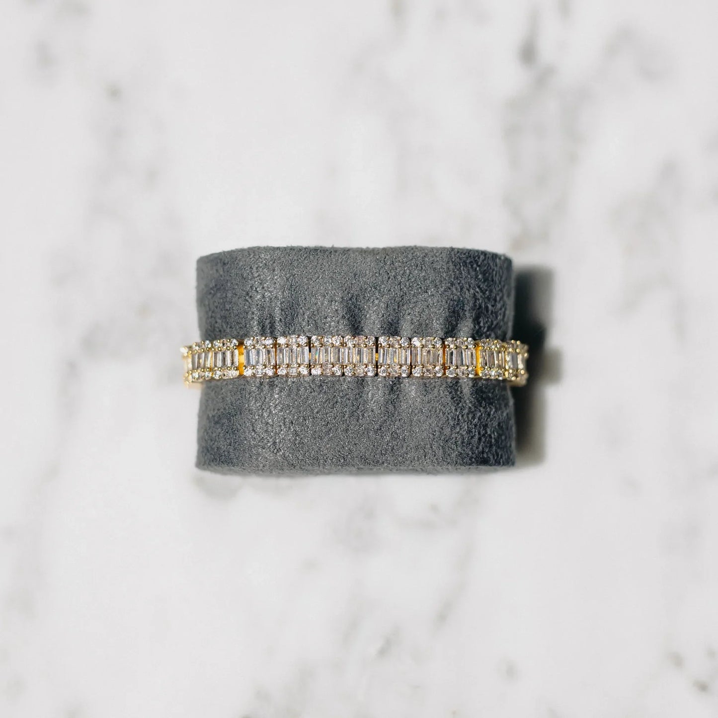 10mm Baguette Tennis Bracelet - Exclusive Jewels
