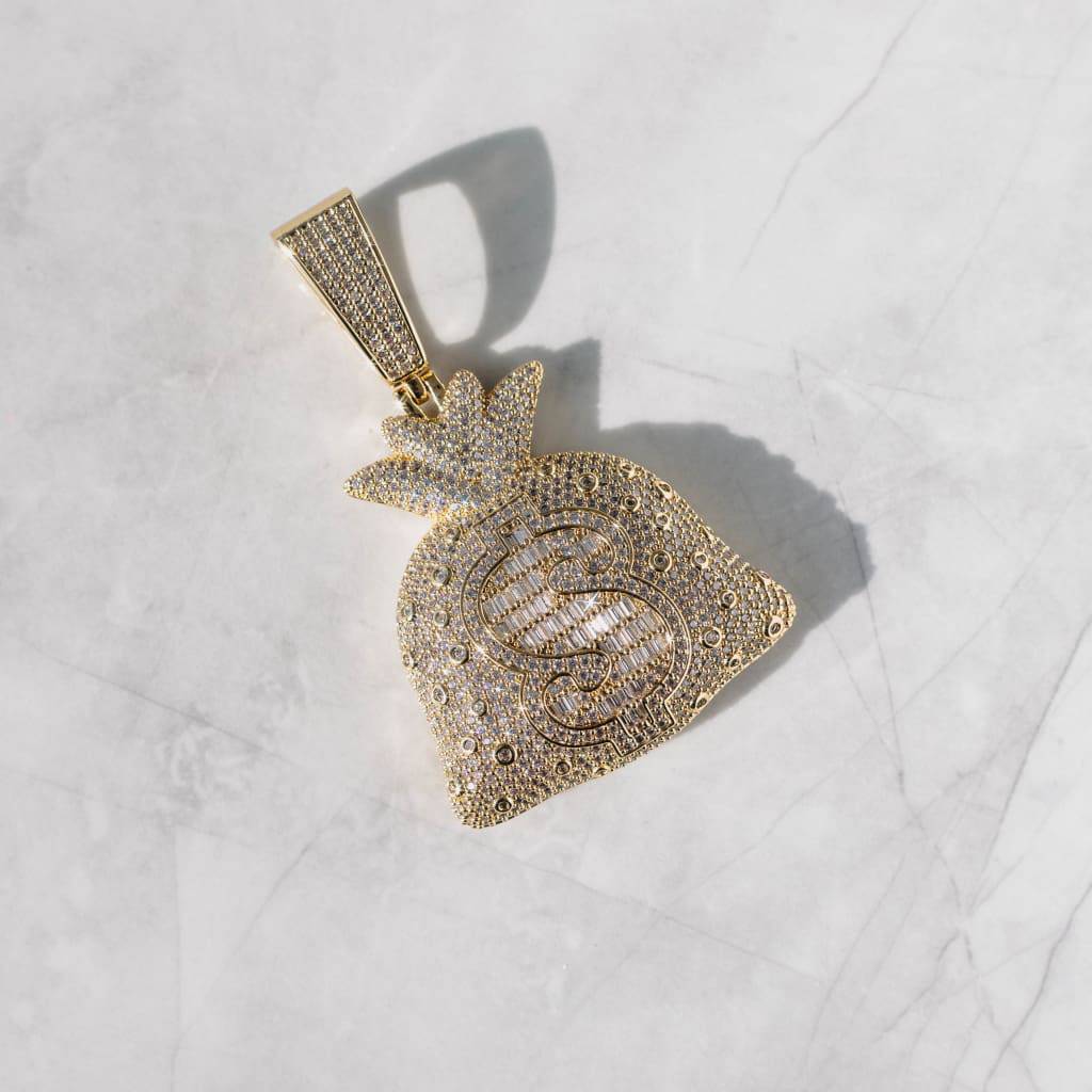 Money Bag Pendant Necklace - Exclusive Jewels