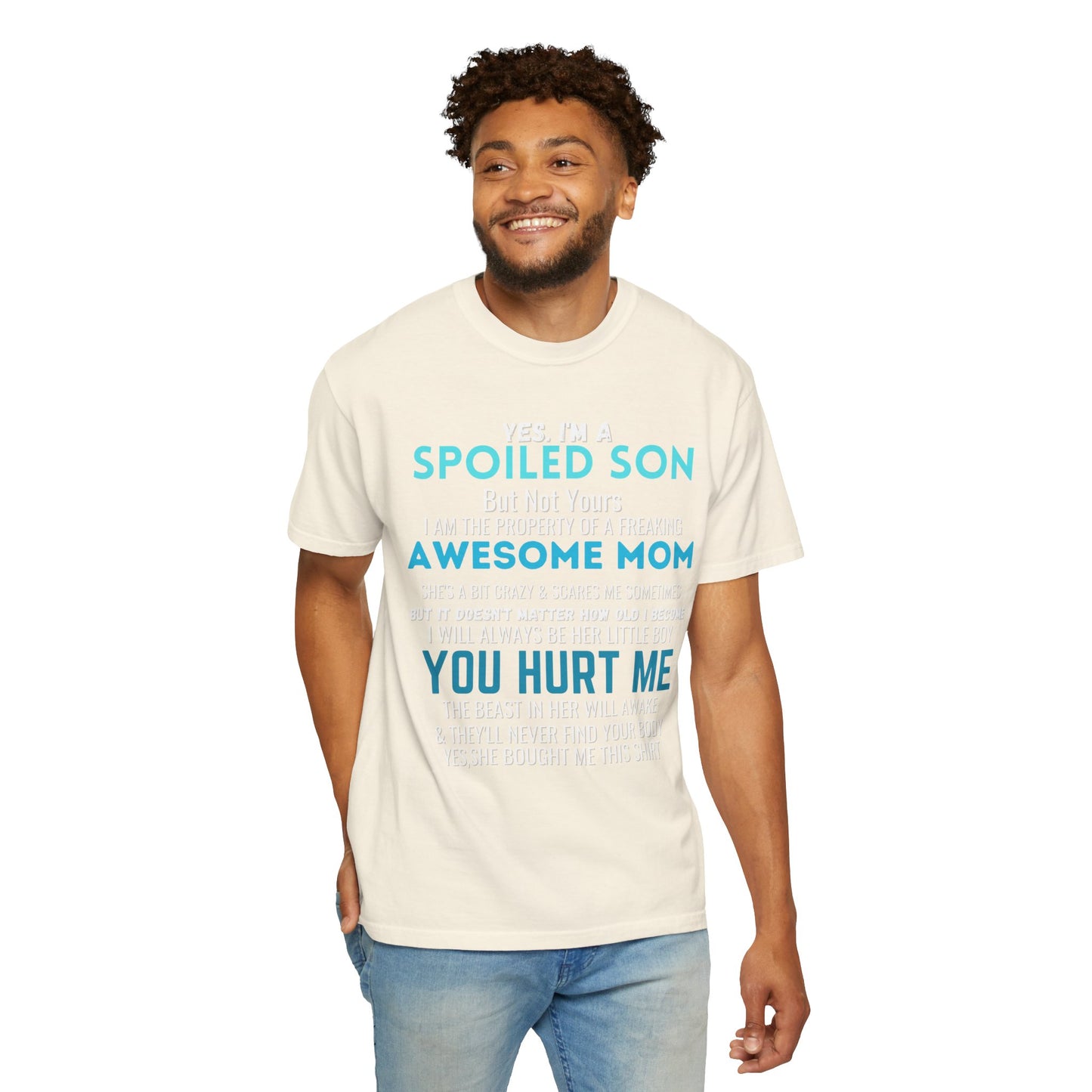 To My Son | Unisex Garment-Dyed T-shirt