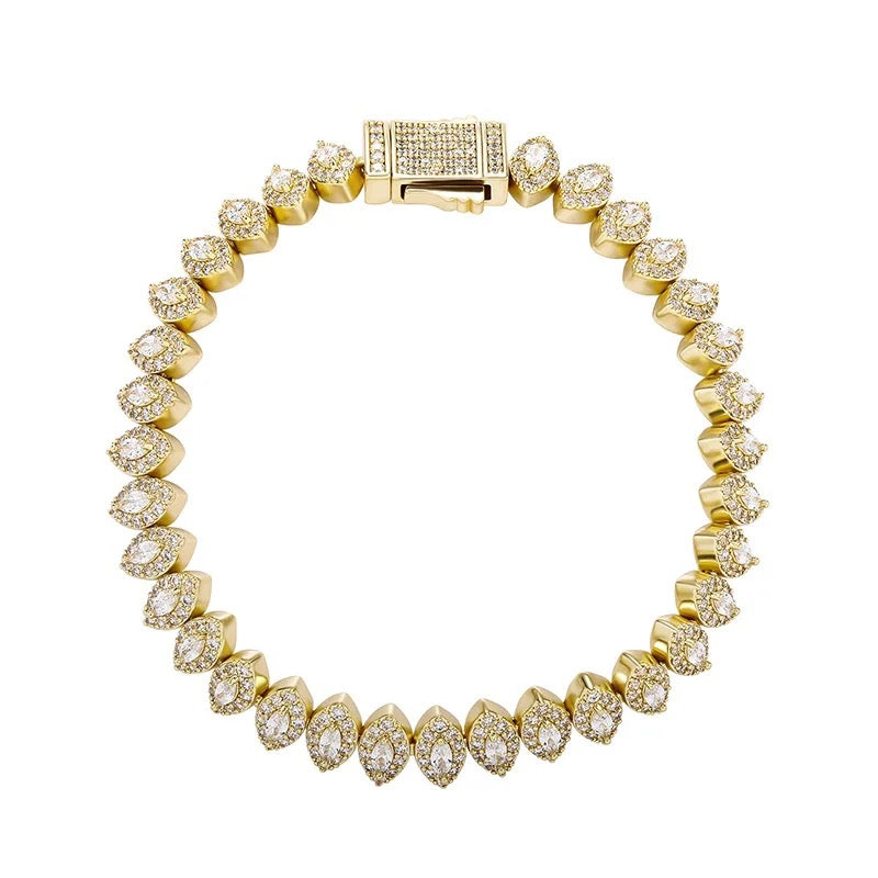 7mm Marquise Cut Bracelet