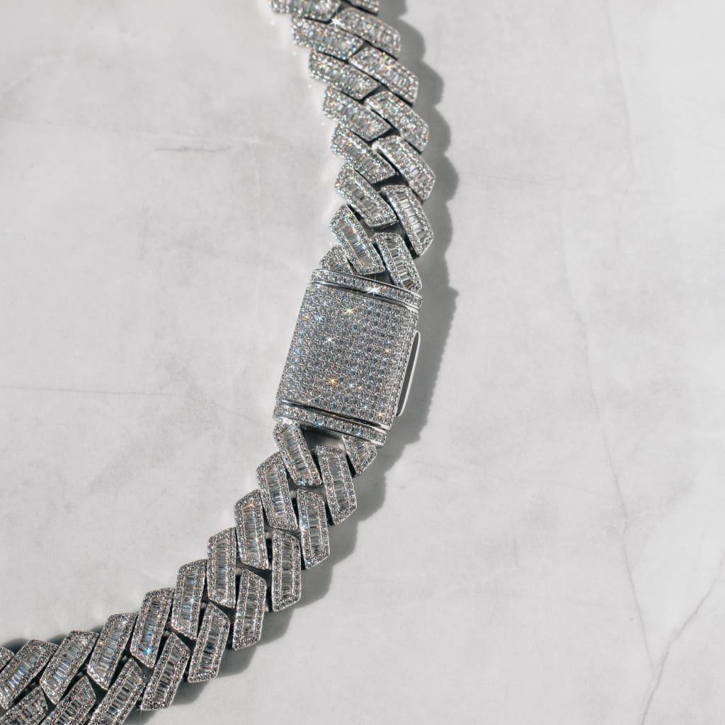 15mm Miami Baguette Bracelet - Exclusive Jewels