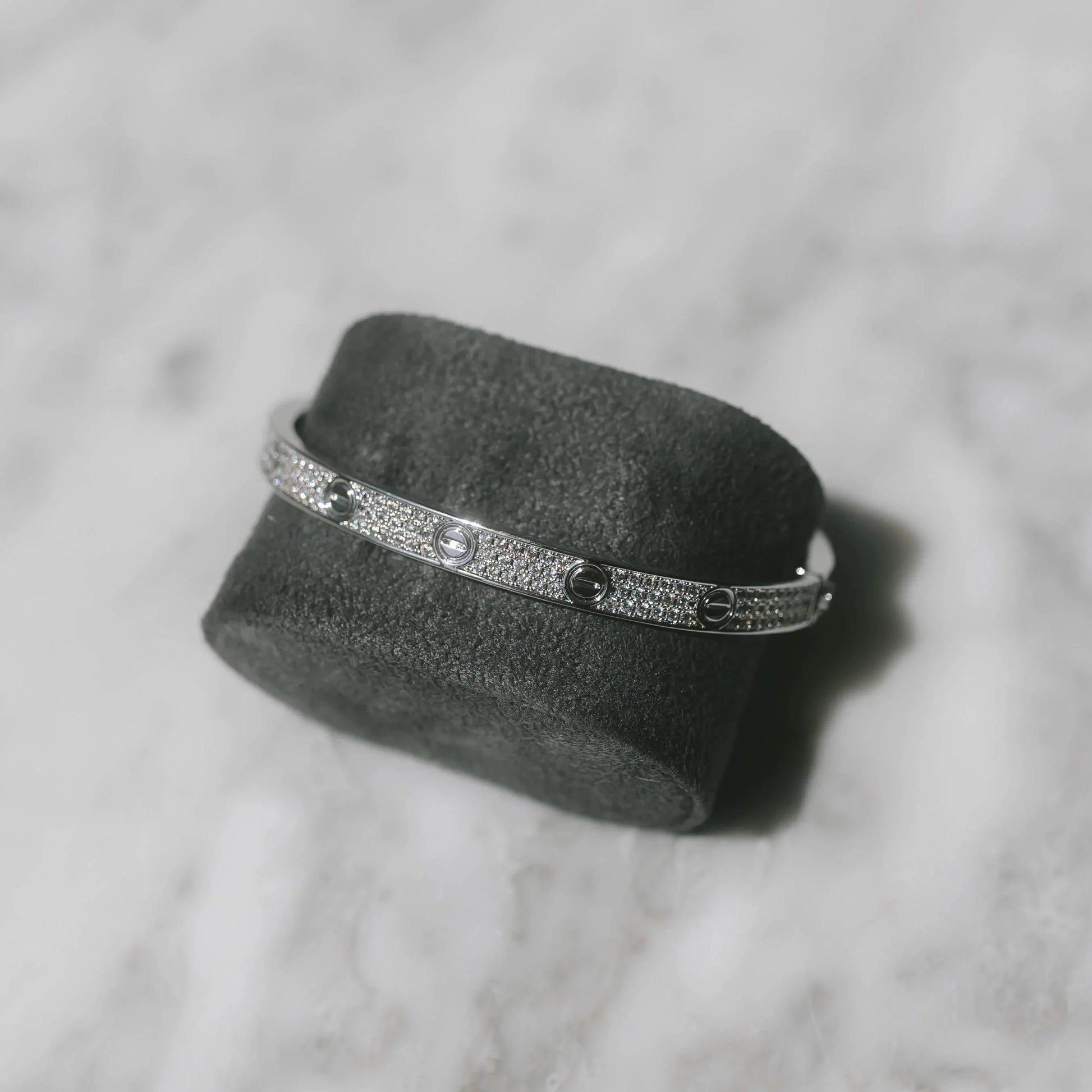 Inspired Diamond Paved Love  Bracelet - Exclusive Jewels